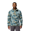 Columbia Mens Helvetia II Printed Half Snap Fleece in Safari Sunscapes