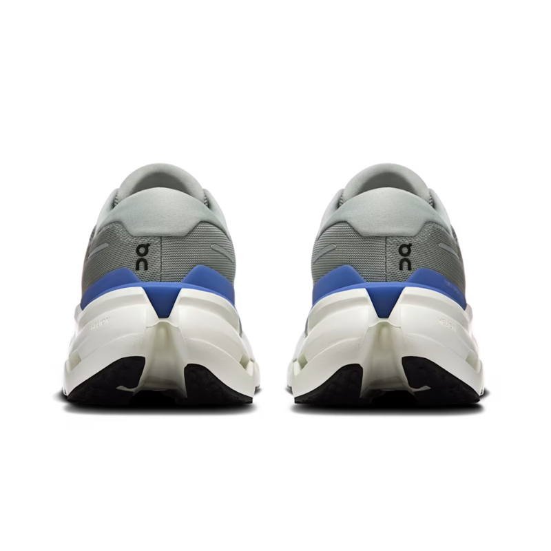 On Men's Cloudrunner 3 Running Shoes in Tin / Iceberg-2