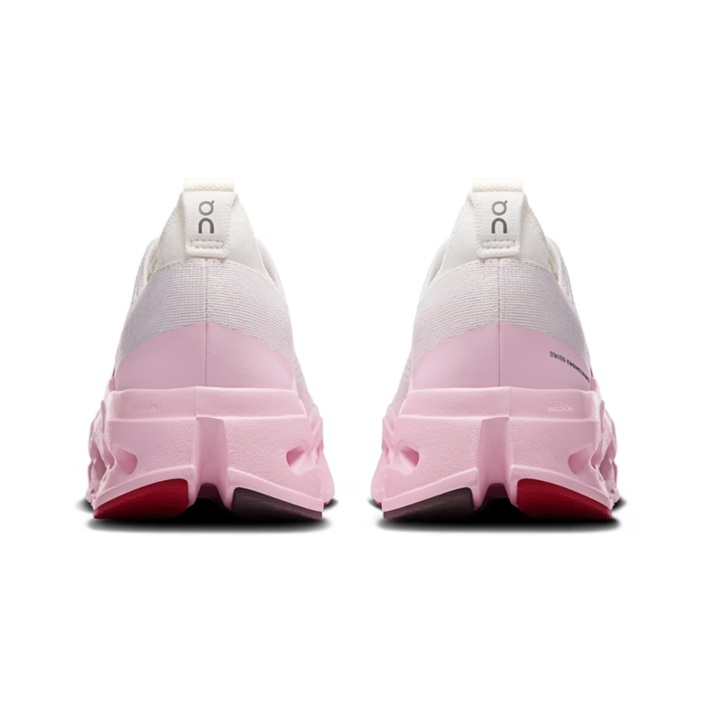 On Womens Cloudsurfer Max in Ivory / Peony-2