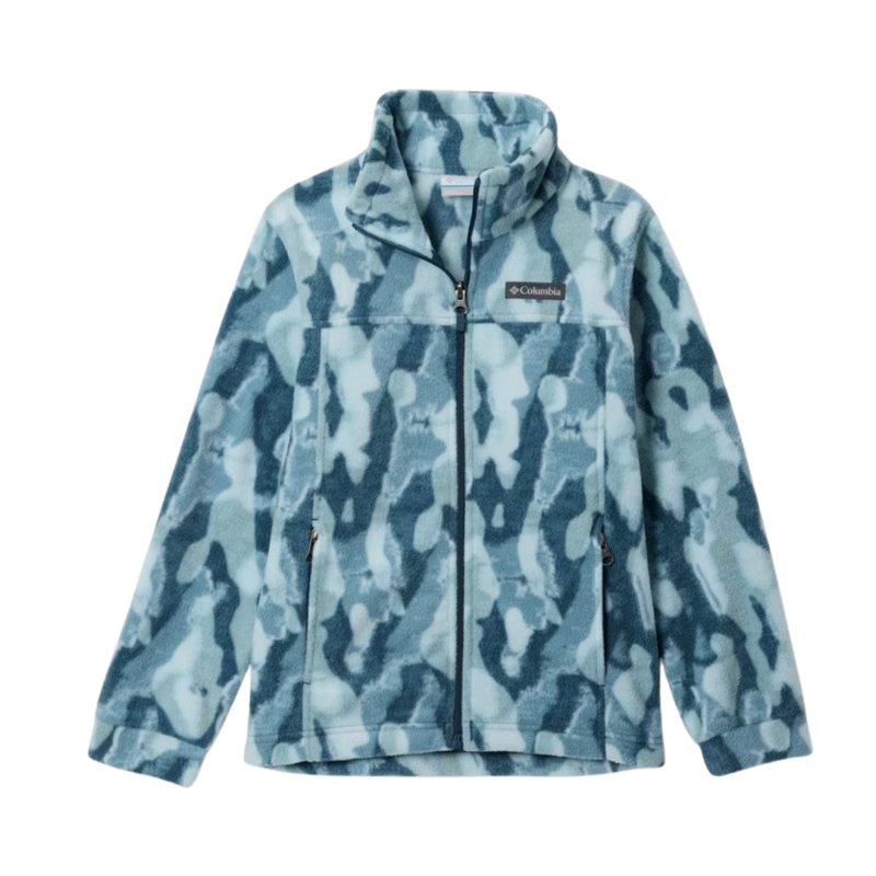 Columbia Kids Zing III Fleece in Everblue Treebark