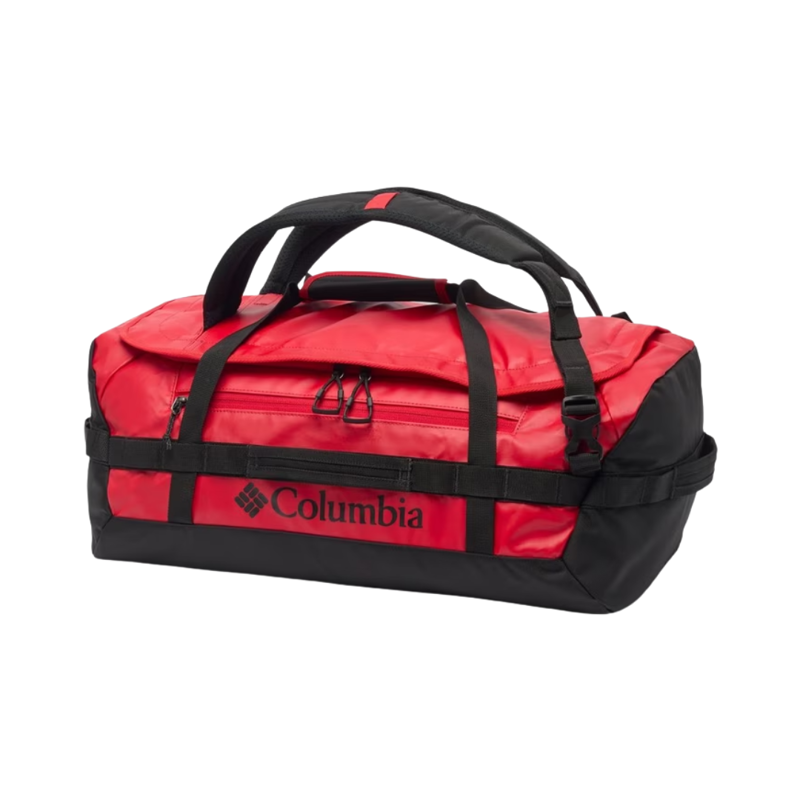 Columbia Unisex Landroamer 40L Duffel Bag in Mountain Red / Black