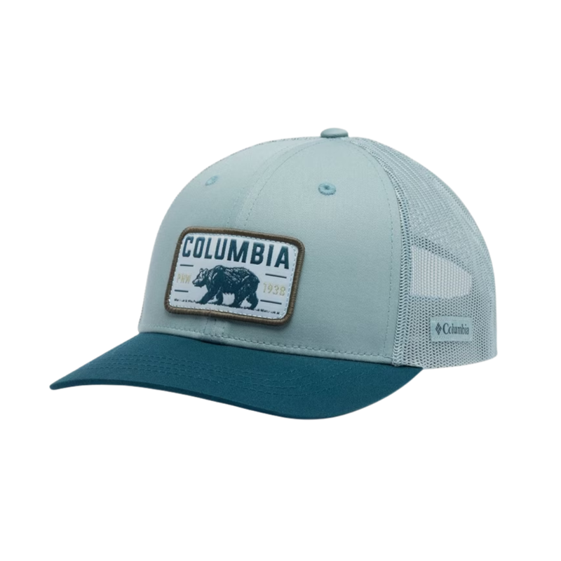 Columbia Kids Youth Snap Back in Crushed Blue / Everblue / Bear