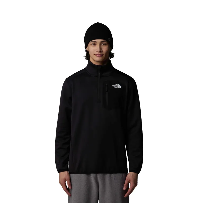 The North Face Mens Crest Zip in TNF Black