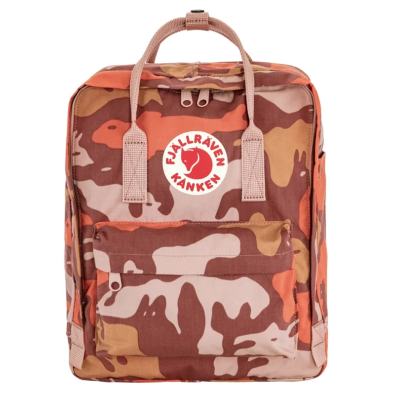 Fjallraven Kanken Graphics in Chalk Rose / Hidden Animals