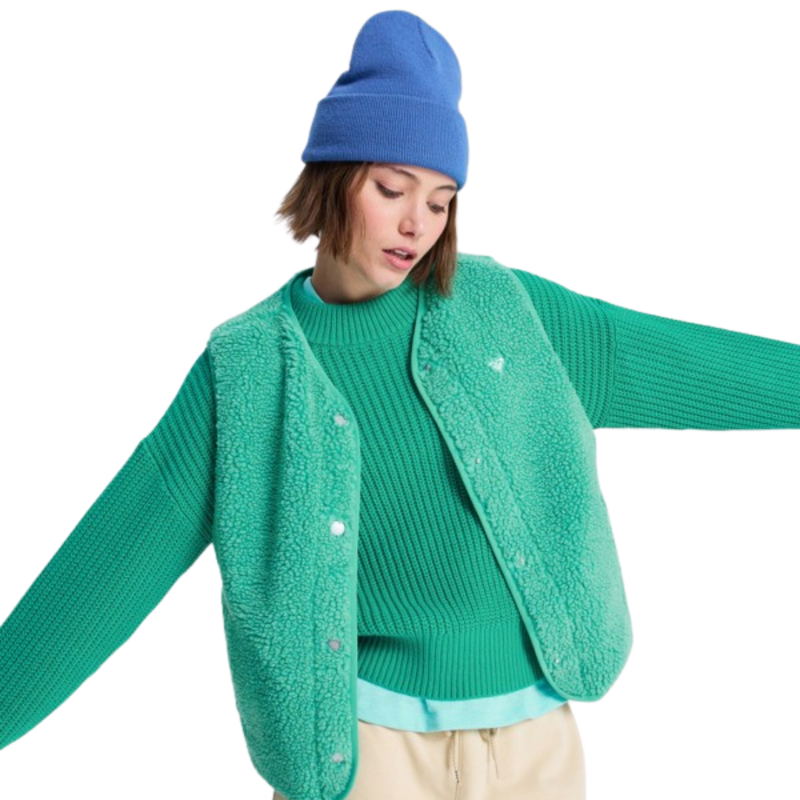 Roxy Womens Iconic Town Vest in Sea Green