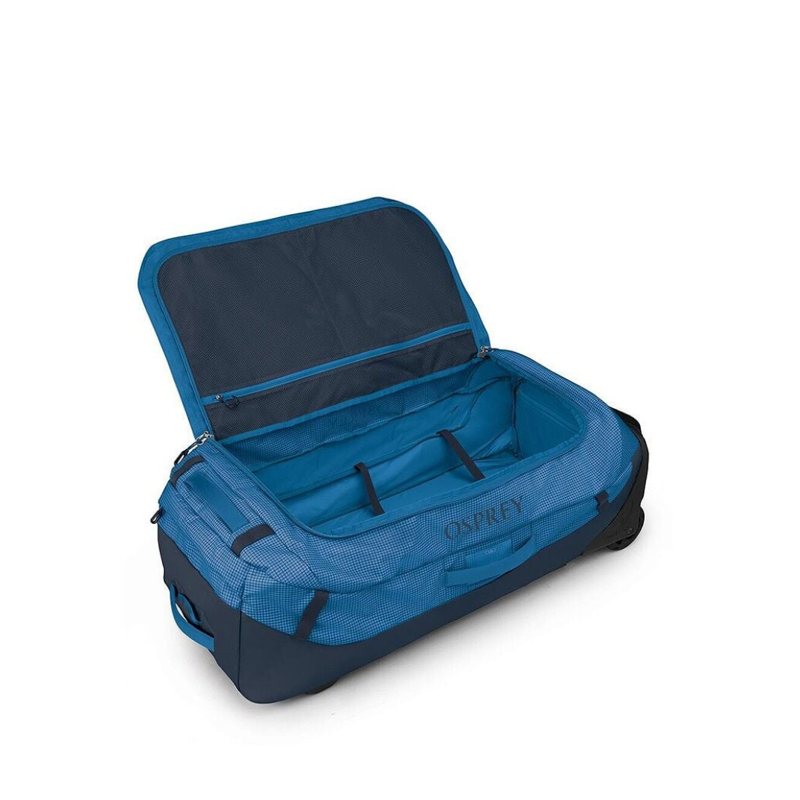 Osprey Transporter Wheeled Duffel 120 in Blue Flame Nocturnal Blue-1