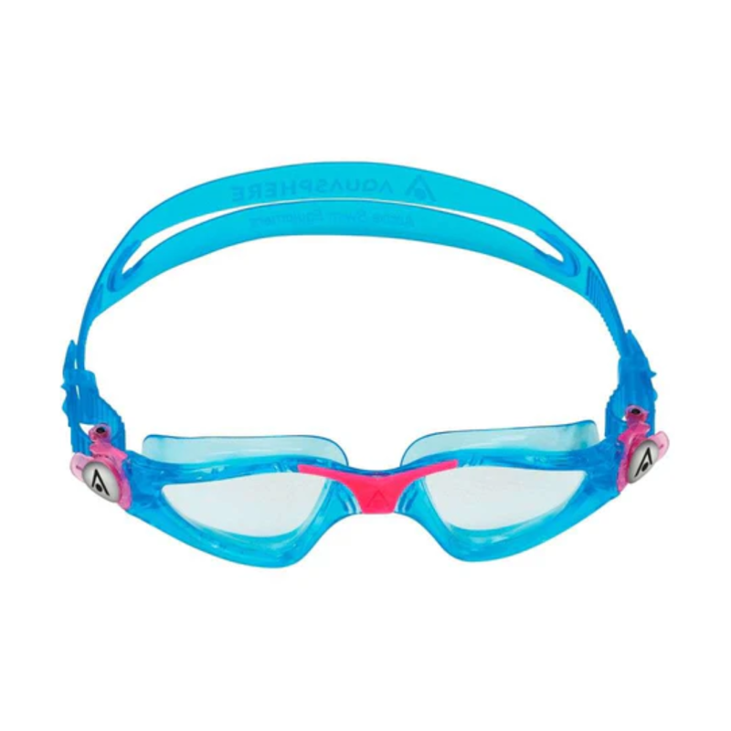 Aqua Sphere Kids Kayenne Clear Lens in Turquoise / Pink