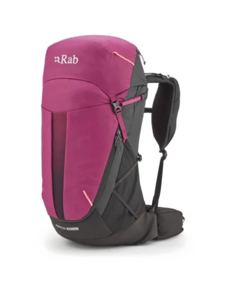 Rab Airox 34ND in Mulberry/Black