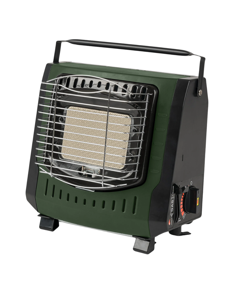 Highlander Compact Gas Heater in Green