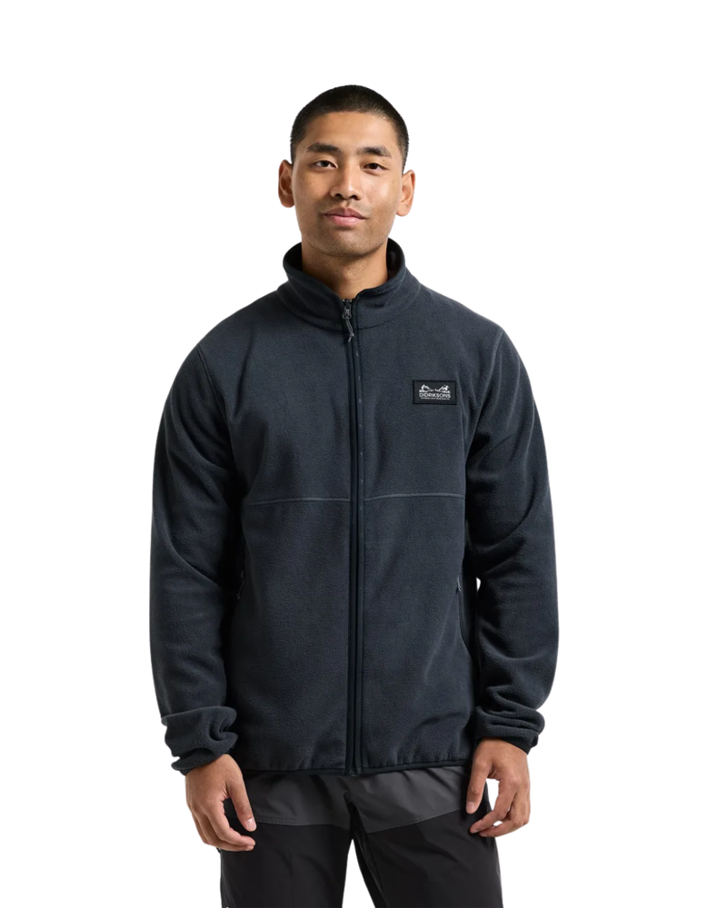 Didriksons Mens Vito Full Zip in Sleepy Blue