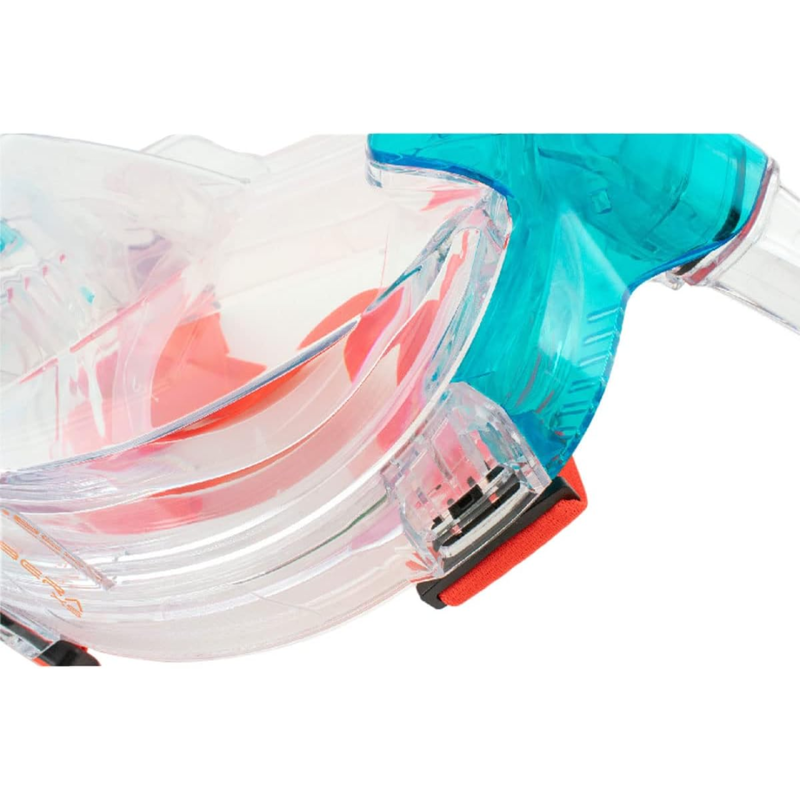 Seac Libera Fullface Mask in Aquamarine / Orange-4