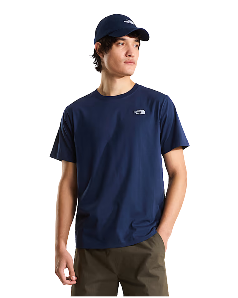 The North Face Mens Evo Simple Dome Regular S/S Tee in Summit Navy