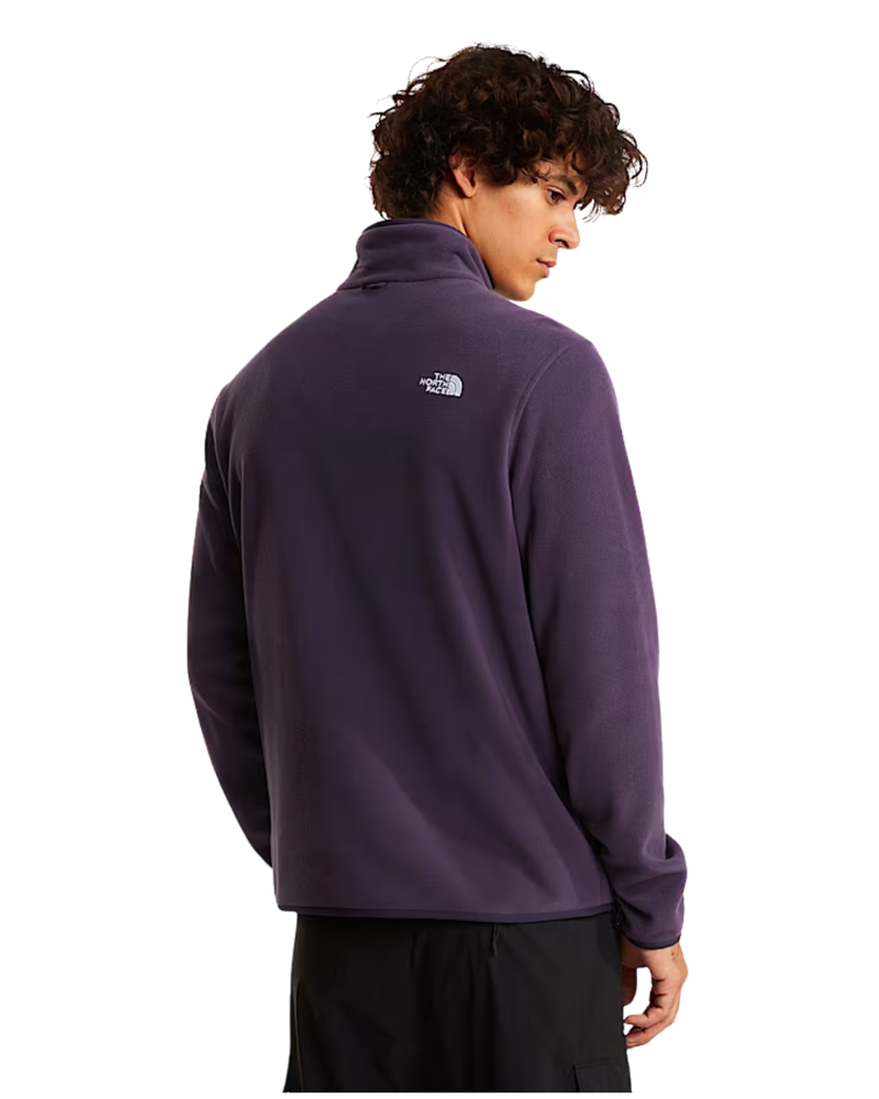 The North Face Mens Glacier Fleece Jacket in Endless Dusk-1