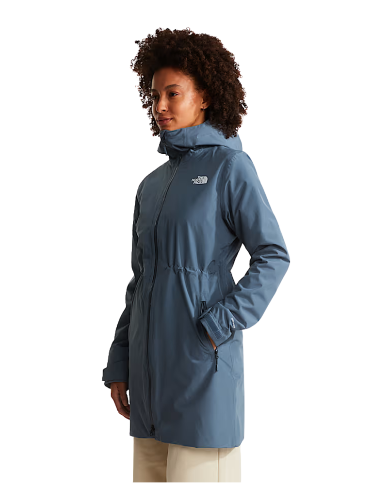 The North Face Womens Dry Hikesteller Parka in Granite Grey