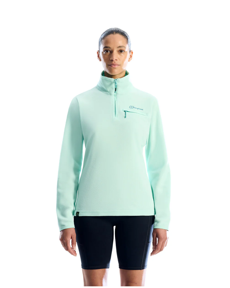 Berghaus Womens Prism 2.0 Micro Fleece Half Zip in Light Electro