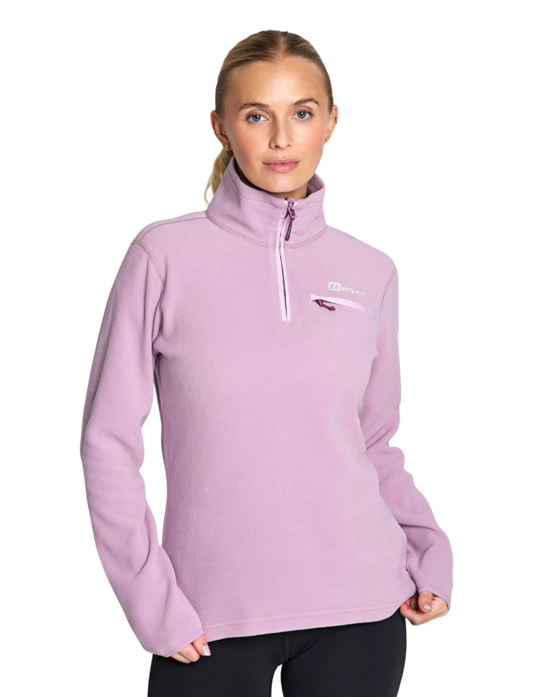 Berghaus Womens Prism 2.0 Micro Fleece Half Zip in Alpine Haze