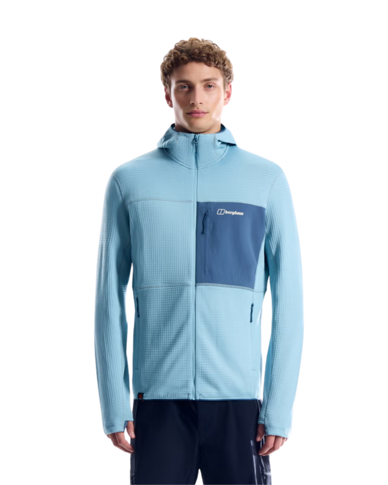 Berghaus Mens Ridge Hiker Hoody in Farne Blue