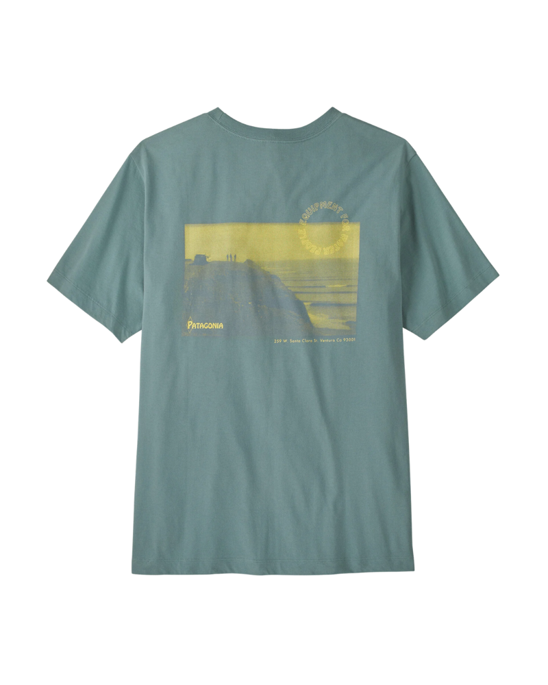 Patagonia Mens Water People Spotter T-Shirt in Blue Sage-1
