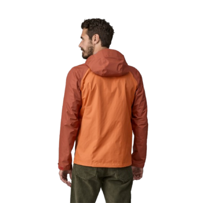 Patagonia Mens Torrentshell 3L Rain Jacket in Redtail Rust-1