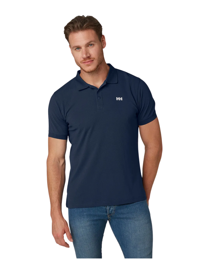 Helly Hansen Mens Driftline Polo in Washed Navy