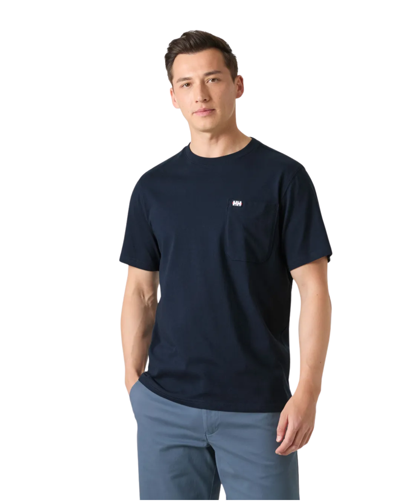 Helly Hansen Mens Hudson T-Shirt in Navy