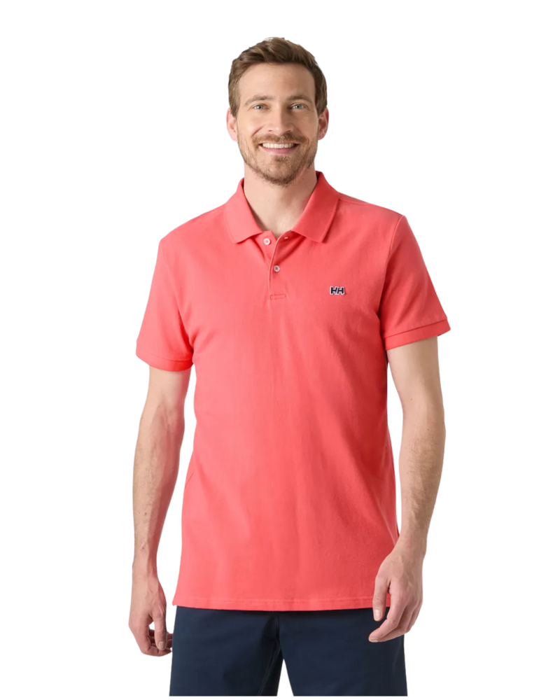 Helly Hansen Mens Hudson Polo in Nantucket Red