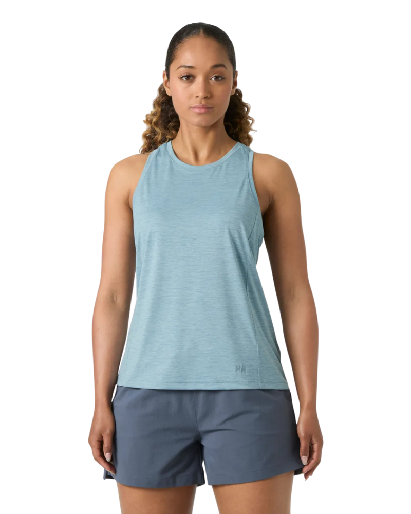 Helly Hansen Womens Sval Tank Top in Barely Blue