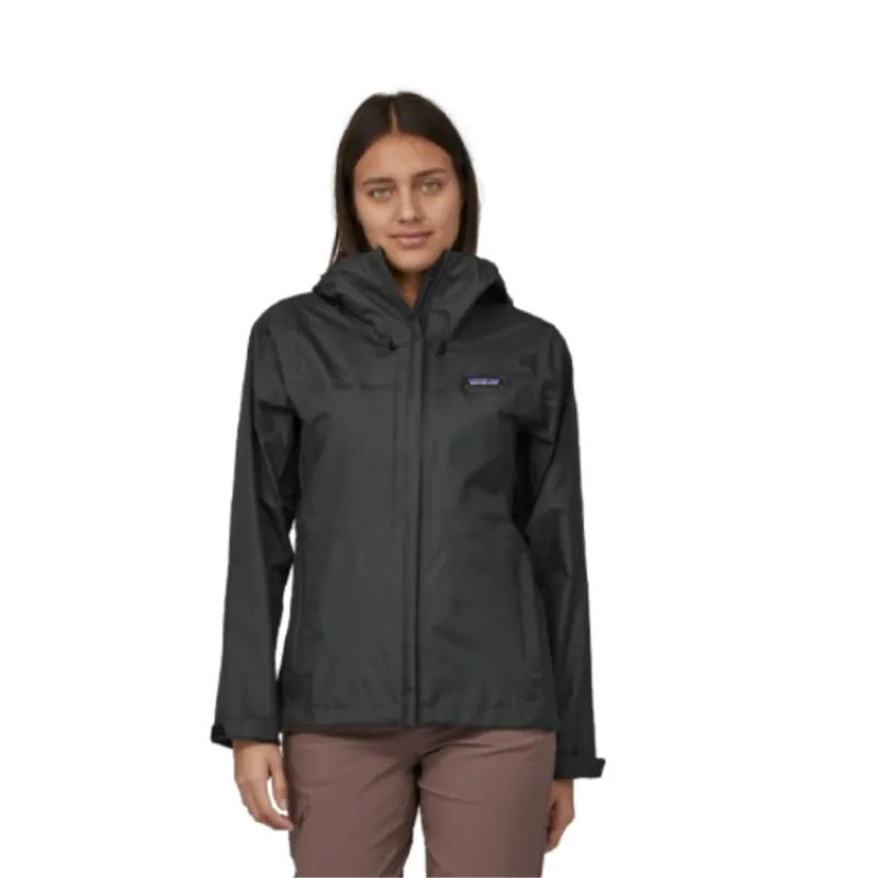 Patagonia Women's Torrentshell 3L Rain Jacket in Black