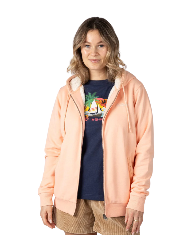 Saltrock Womens Tamsin Hoody in Light Pink