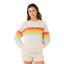 Rip Curl Womens Surf Revival Relaxed Crew in Oatmeal