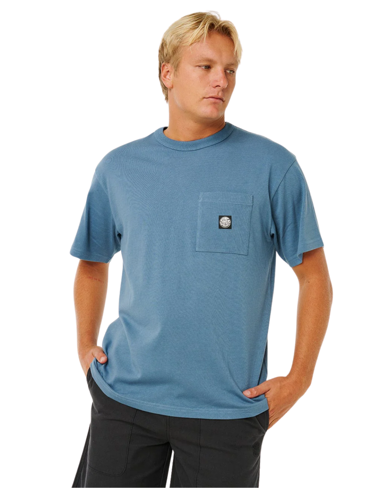 Rip Curl Mens Premium Surf Wettie Tee in Bluefin