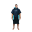 All In V Poncho Beach Crew in Blue Surf