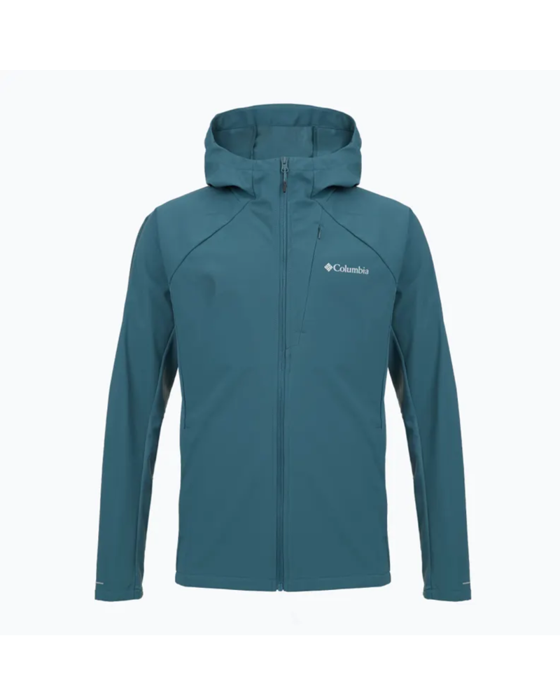Columbia Mens Trailborne Softshell in Everblue