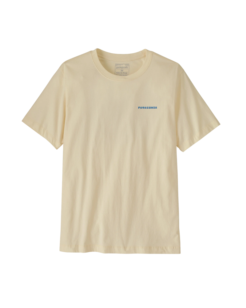 Patagonia Mens Mother Rays T-Shirt in Undyed Natural
