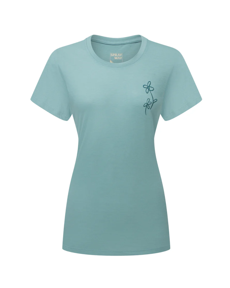 Sprayway Womens Fleur Tee in Arctic