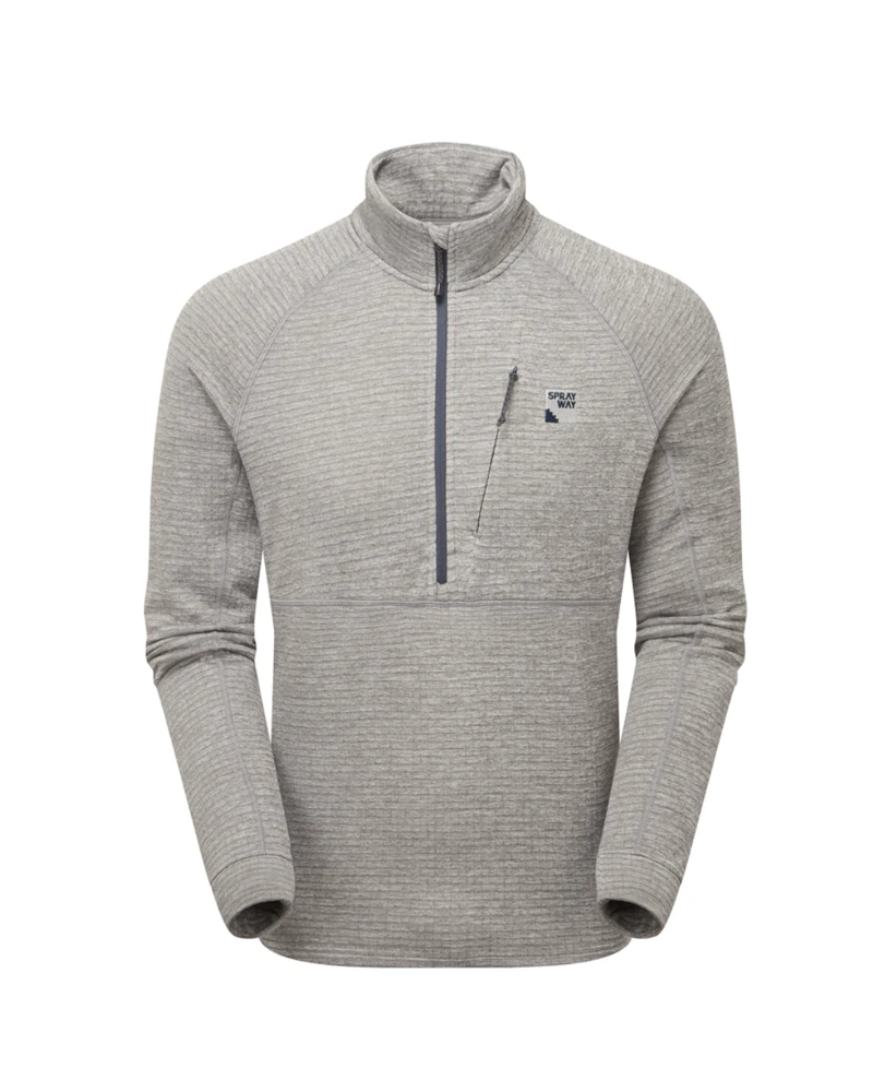Sprayway Mens Meldon Half-Zip in Fossil