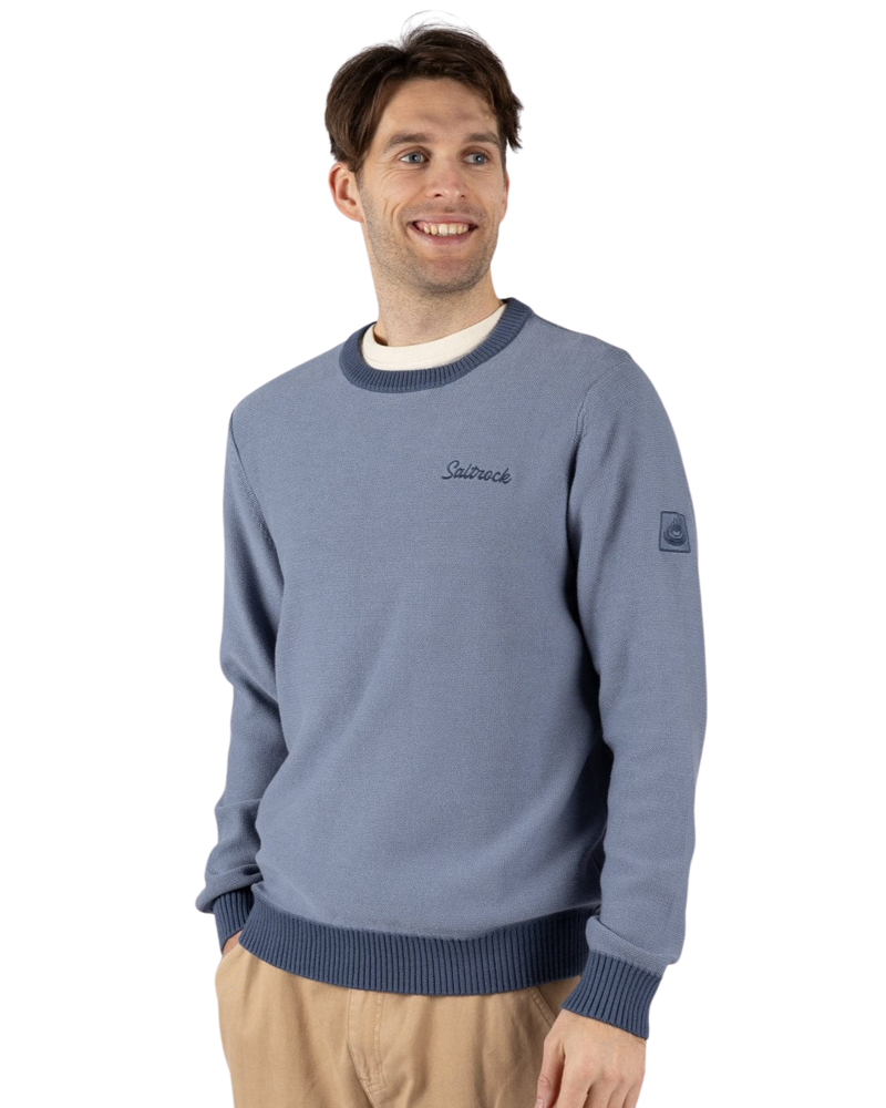 Saltrock Mens Callum Sweater in Blue