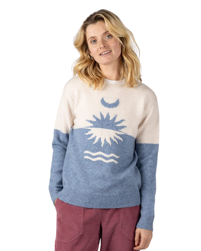 Saltrock Womens Equinox Sweater in Blue