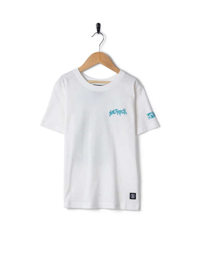 Saltrock Kids Jaws Tee in Cream