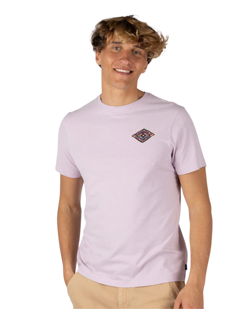 Saltrock Mens Offshore Tee in Purple