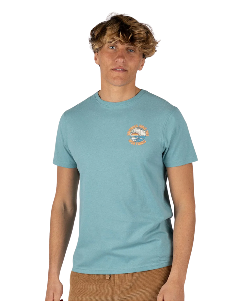 Saltrock Mens Open Finals Tee in Blue
