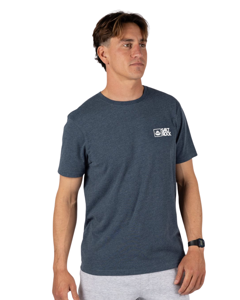 Saltrock Mens Saltrock Original Tee in Bluedres