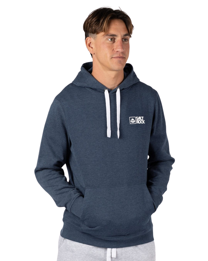 Saltrock Mens Saltrock Original Hoody in Bluedres