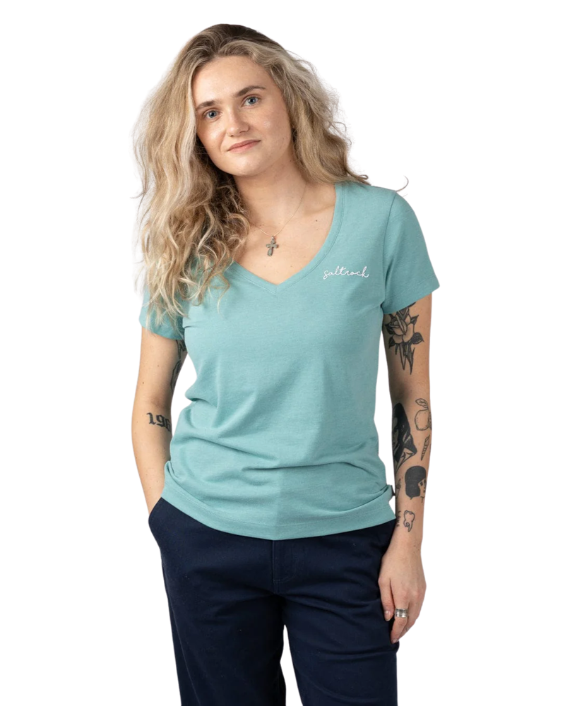 Saltrock Womens Velator Tee in Blue