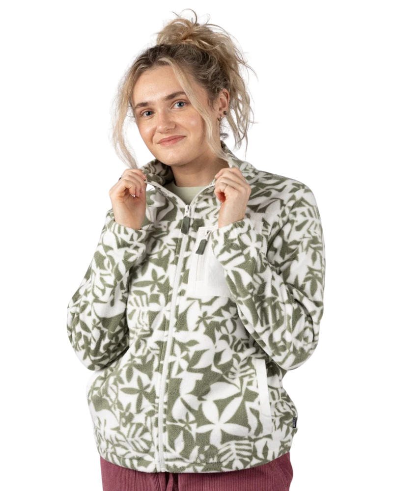 Saltrock Womens Balance Fleece in Light Green