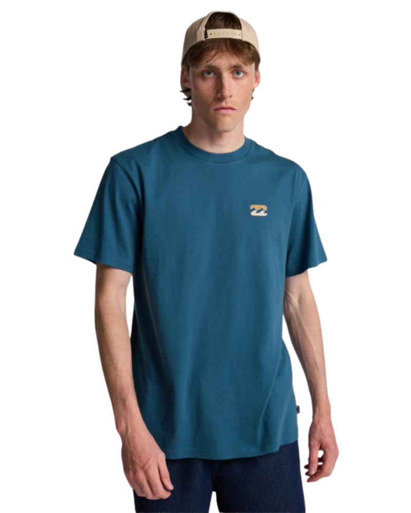 Billabong Mens Icon Wave S/S Tee in Real Teal