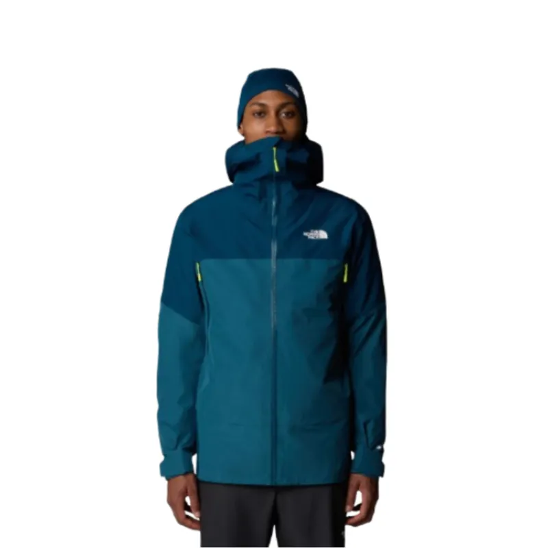 The North Face Mens Jazzi GTX 3L Jacket in Midnight Petrol / Mallard Blue