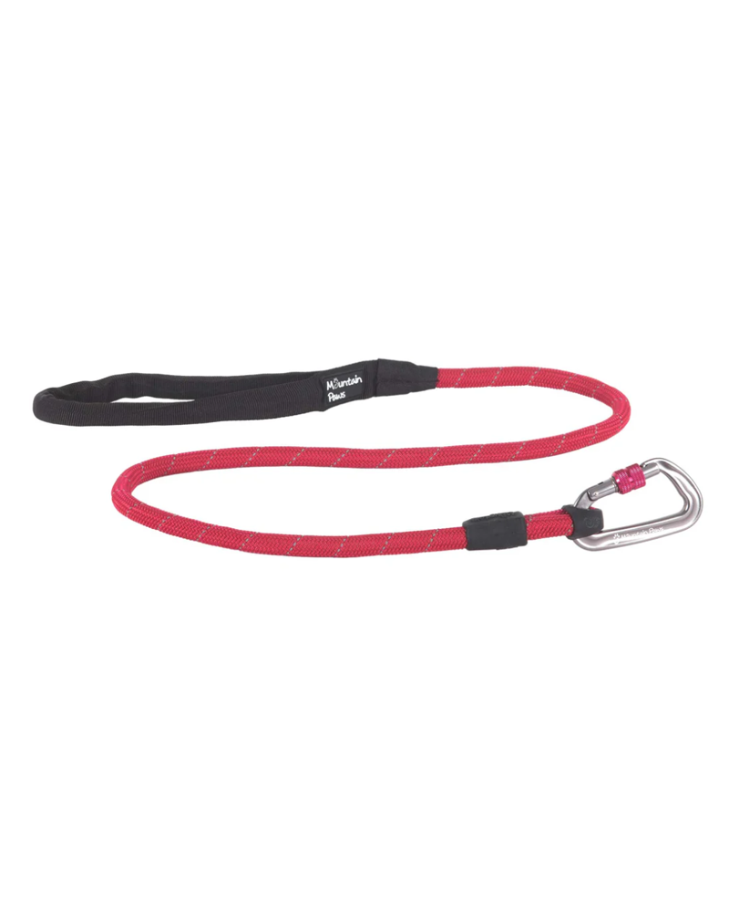 Mountain Paws Rope Dog Lead in Red