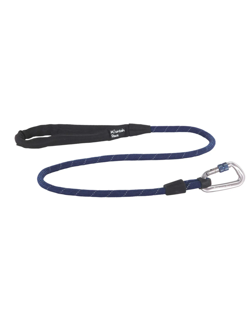 Mountain Paws Rope Dog Lead in Navy
