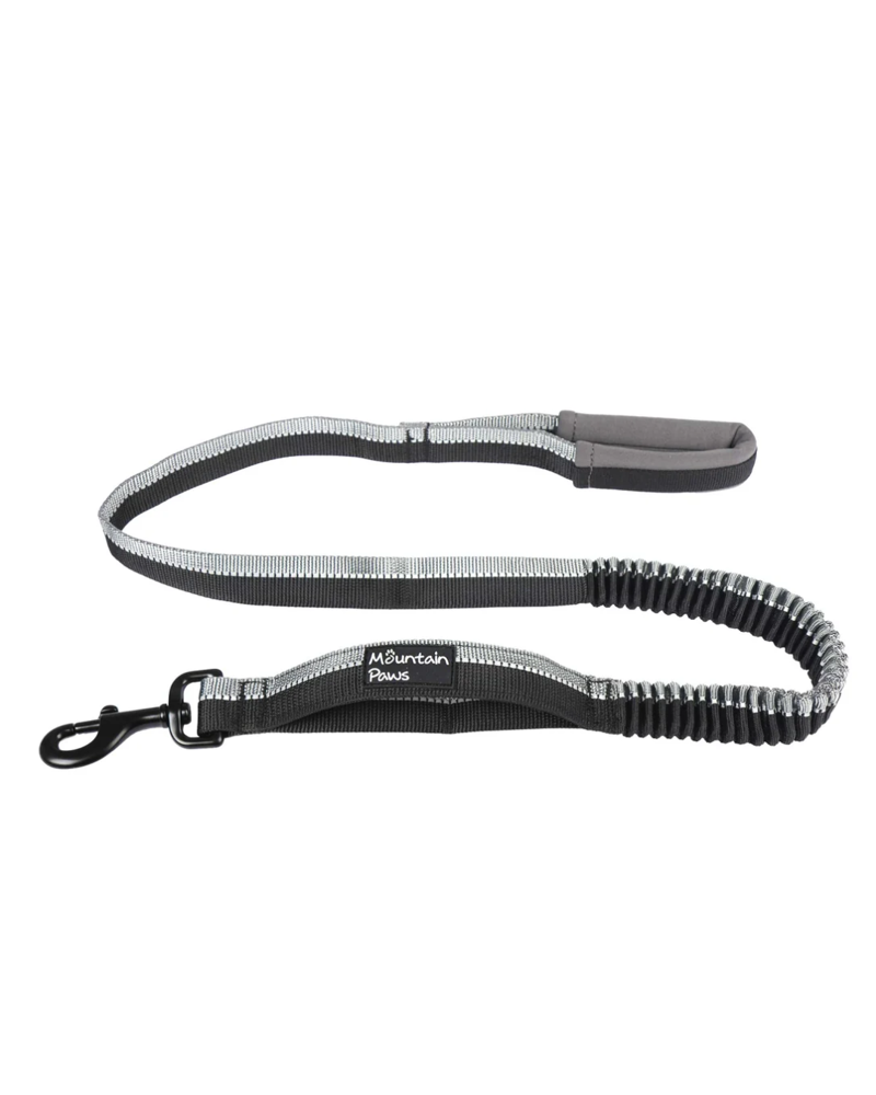 Mountain Paws Stretch Dog Lead in Black